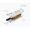 Joseph Joseph FridgeStore Foldable Under-Shelf Fridge Storage Bottle & Wine