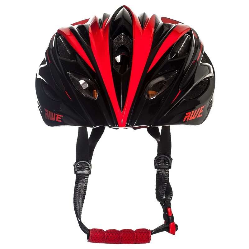 AWE® AWEBlade™ In Mould Adult E-Bike/Bike Helmet 55-58cm Black/Red *FREE