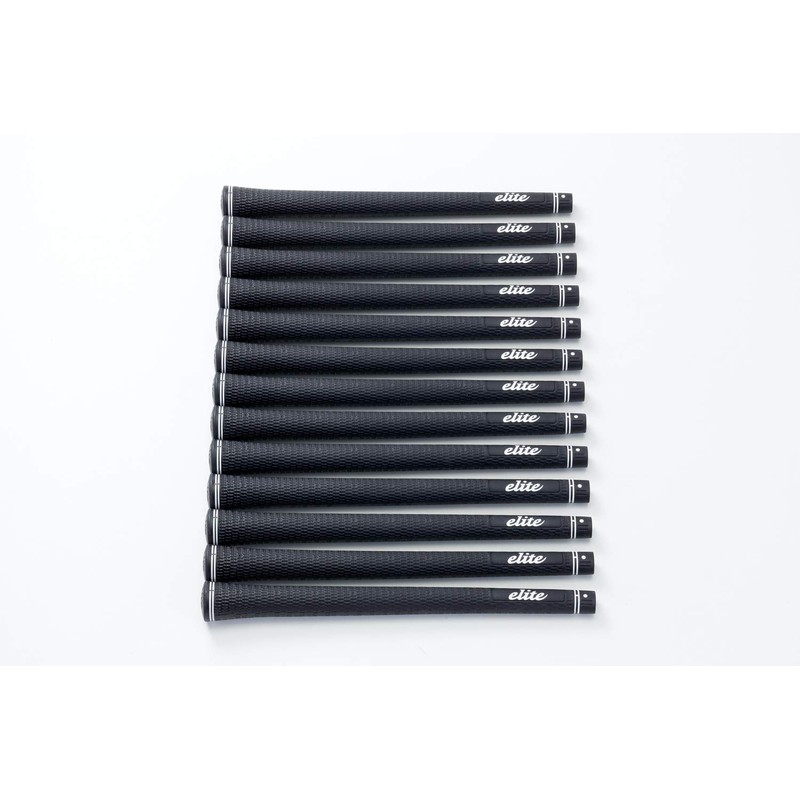 elitegrips SX38 Golf Grips, Set of 13, Berlina Black with