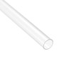 sourcing map Clear Rigid Pipe 5 mm (3/16 Inch) ID