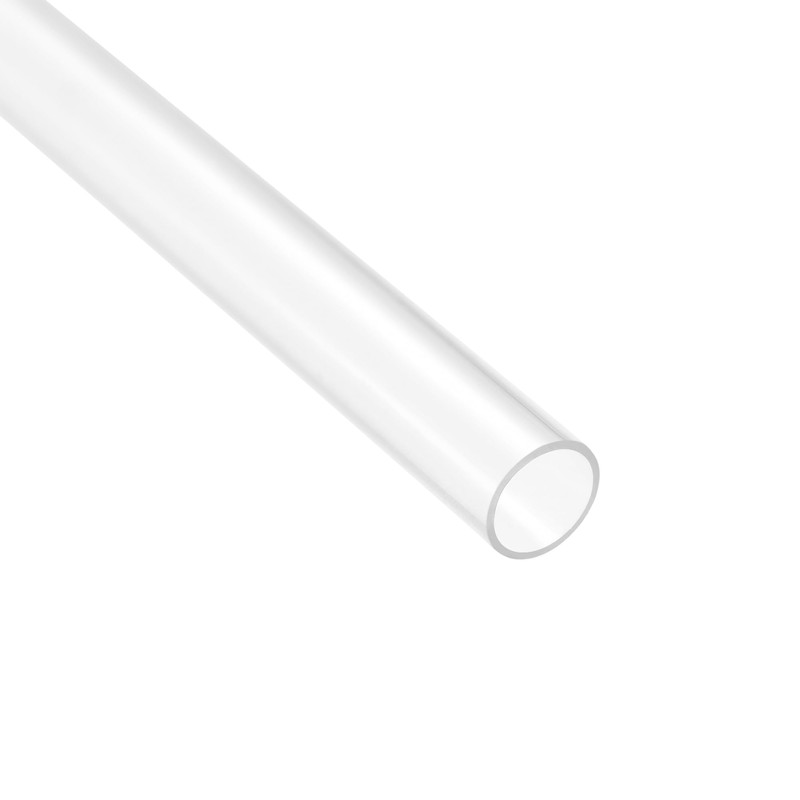 sourcing map Clear Rigid Pipe 5 mm (3/16 Inch) ID