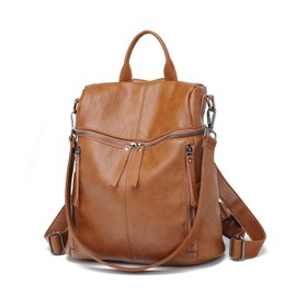 Xpath B36 Women’s PU Leather Backpack, Business Bag, For Traveling or Casual Occasions. - -