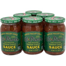 El Pinto Green Chile Sauce, Mild, 16 Ounce (Pack of 6)