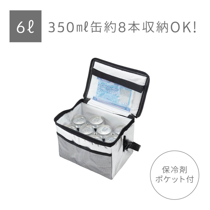 Asahi Kouyo Cooling Bag, Soft Cooler Bag, 1.3 gal (6