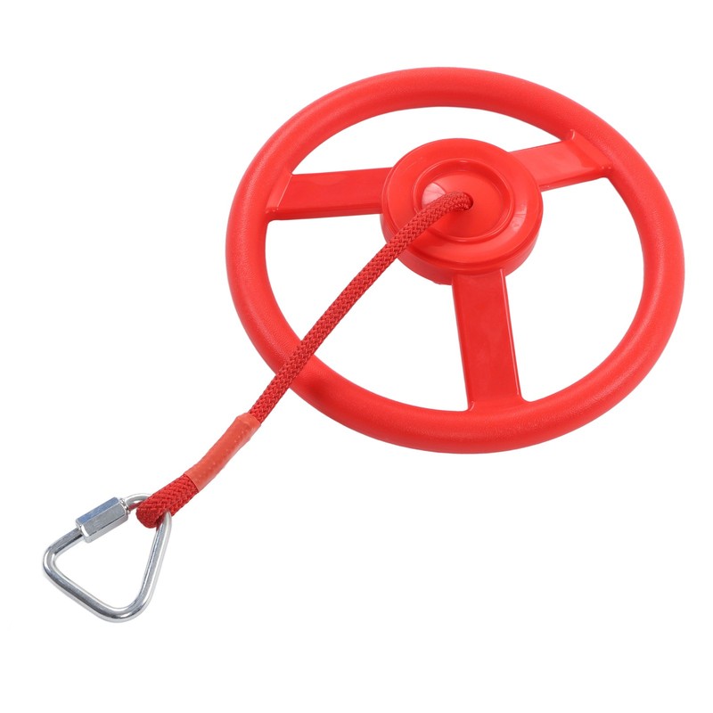 Children Gym Rotating Wheel Plastic Directional Wheel Kids Outdoor Fitness