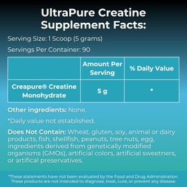 MYOXCIENCE Creapure® Creatine | 5 Grams German Creatine Monohydrate Per Serving | Supports Muscle Performance, Lean Body Mass, & Cognition (90 Serving Jar)
