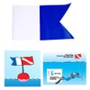 Large Scuba Dive Boat Flag Alpha Flag Diving International Sign