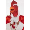 Lubber Rooster Animal Head Mask For Halloweem Costume Cosplay, Latex