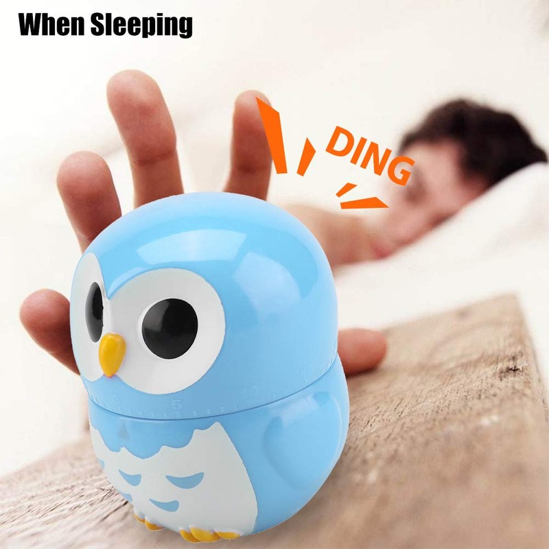 Duokon Kitchen Timer, Cute Owl in the Shape of a