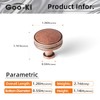 Goo-Ki Antique Copper Cabinet Drawer Knobs Zinc Alloy Kitchen Hardware