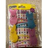 Easter Peeps Bunnies Hair Clip Accessories Set of Two /