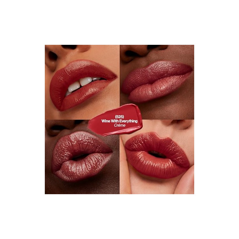 Super Lustrous Lipstick tono Wine with Everything (Creme)