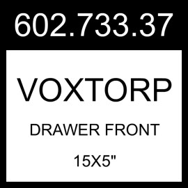 IKEA VOXTORP Drawer Front Matt White  15x5" 602.733.37