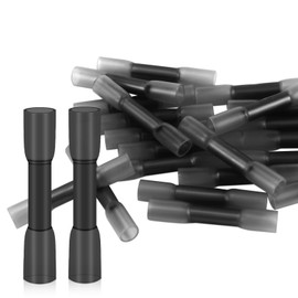 20 x Butt Connectors 14-12AWG Crimp Connector with Heat Shrink Tube, Cable Connector, Waterproof Butt Connector for Car, Boat, Marine