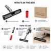 Vacuum Floor Brush Attachment for Hard Floors – Low-Profile Cleaning