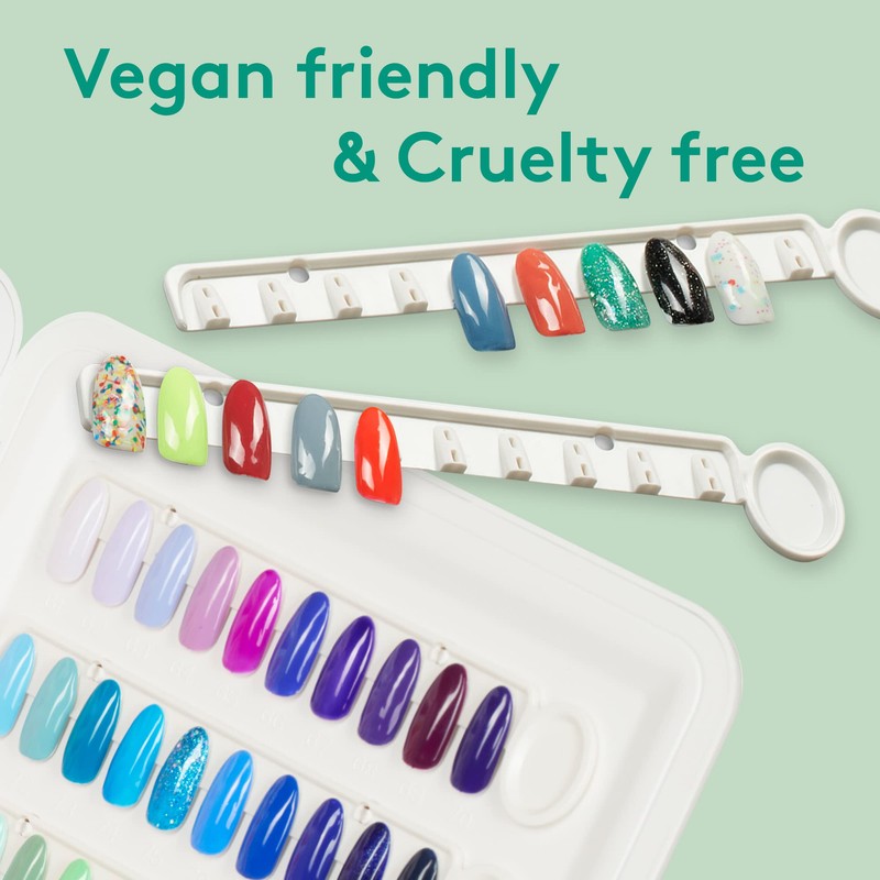 MYLEE Swatch Book - 120 Colour Slots – Detachable Nail