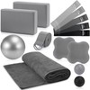 Simgoing 14 Pcs Yoga Kits for Home Workouts Pilates Equipment