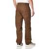 Dickies Men's Relaxed Fit Sanded Duck Carpenter Jean, Brown Duck,
