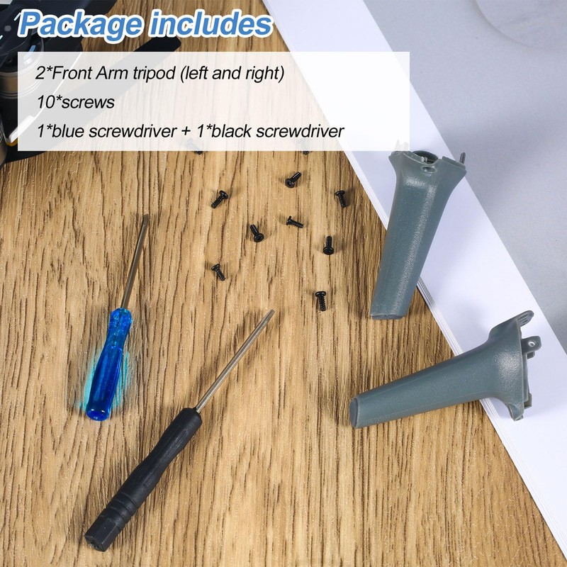 BOXOB 2pcs Front Arm Landing Gear Legs for DJI Air