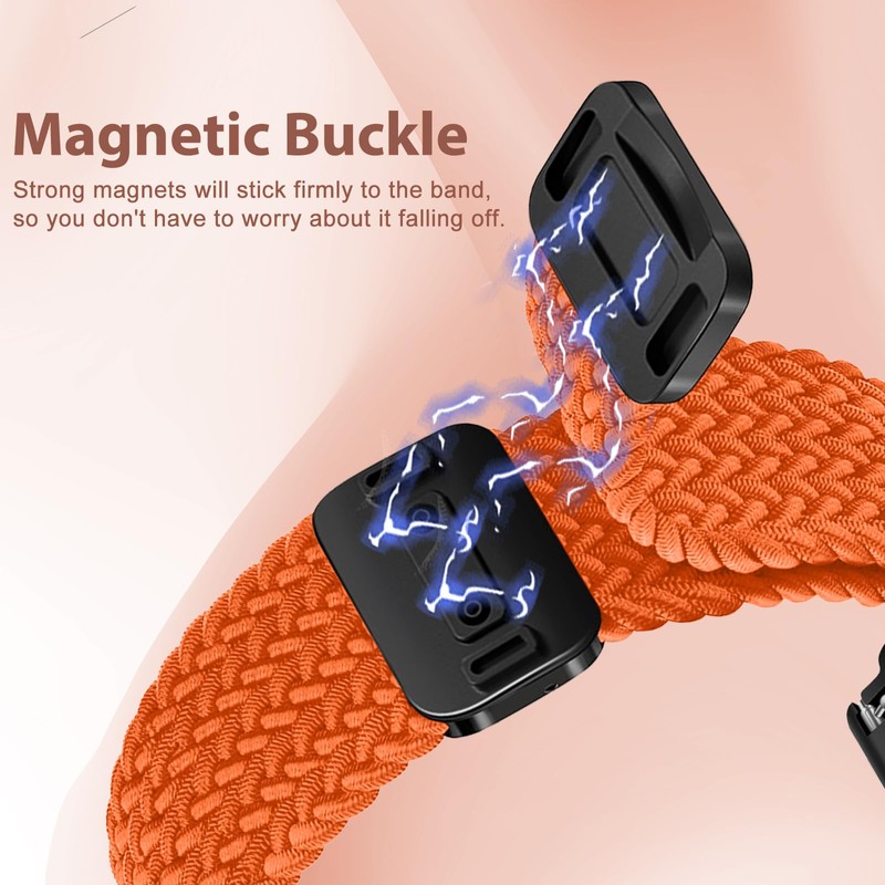 KoGiio For 22 mm 20 mm braided strap for 22