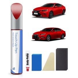 PARTS4EV Matador Red Mica(3R1) Touch Up Paint Repair Kit Compatible with Lexus - DIY Kit Exactly Matches Chips and Nicks