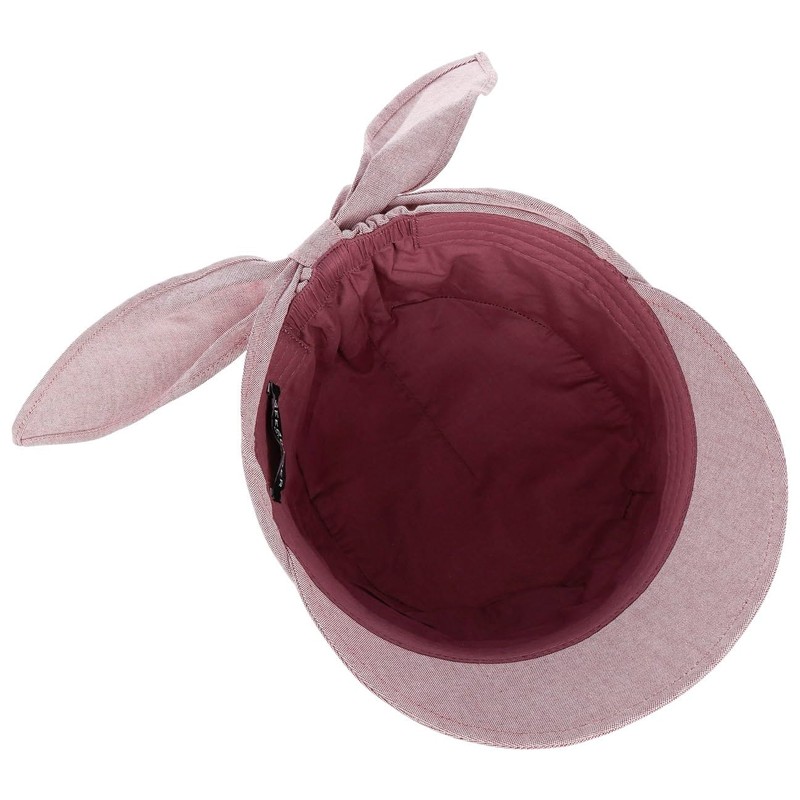Seeberger Cotton Chambray Women's Cotton Cap Peaked Cap Visor Sun