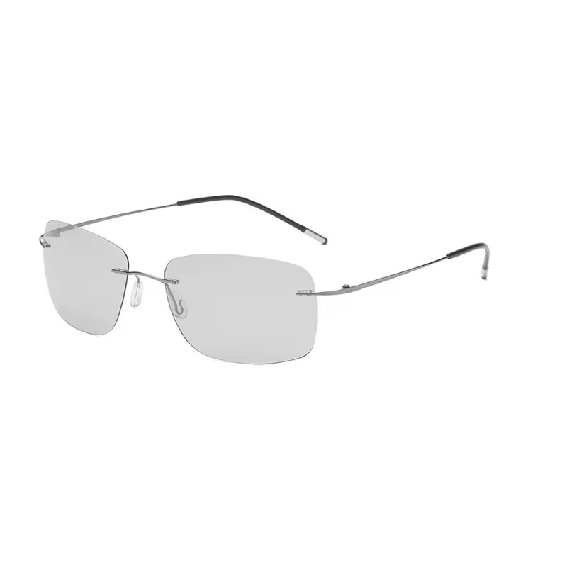 Toolzia Titanium Photochromic Polarized Pilot Sunglasses for Men
