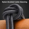 NFHK USB-C 240W Type-C Cable 480Mbps 48V 5A Left Right