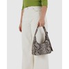 BAGGU Mini Nylon Shoulder Bag - Snakeskin