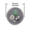 BOJACK 70+10 uF 70/10 MFD ±6% 370V/440 VAC CBB65 Dual