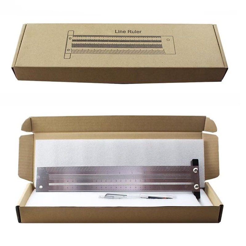 Xemnys Try Square T Ruler Scribing Tool 200 mm -