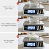 Large Food Scale 110 lb, Commercial Kitchen Scale 50kg with