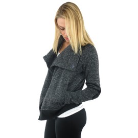 Alex + Abby Women's Plus-Size Moto Textured Jacket 1X Black