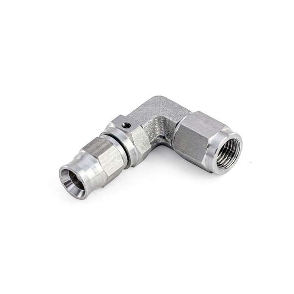 HPS Performance -3 90 Degree Stainless Steel AN Hose End,