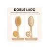 Cepillos Manual Corporal Chico Exfoliante Y Doble Cara Mango Removible