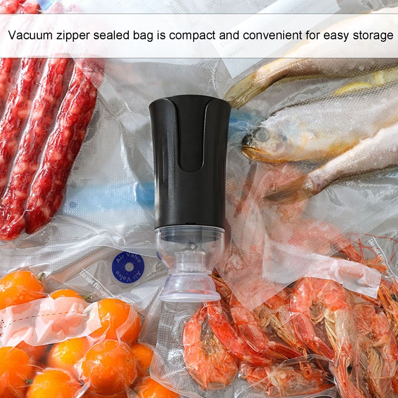 Vacuum Sealer Mini Portable Home Kitchen Handheld USB Electric Food