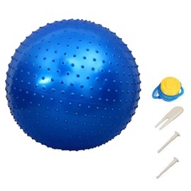 Oaygat Gym Ball Exercise Ball Extra Thick Exercise Pregnancy Balls Adult Prickle Stimulating Balls Anti-Burst Birthing Balll for Yoga, Pilates, Fitness, Training, Gym, Stability and Home Workouts
