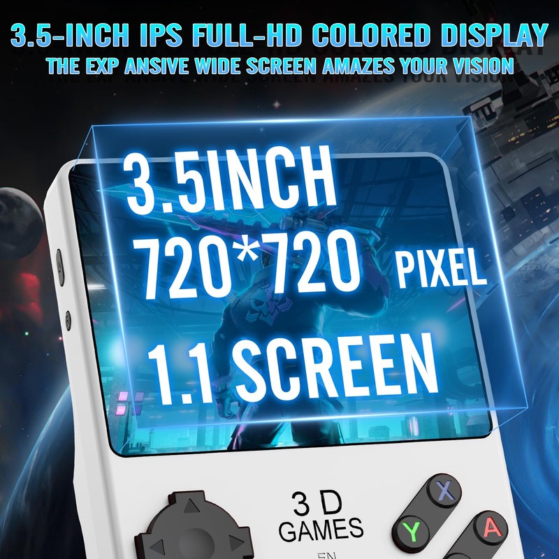 Hugawello V40 PRO Handheld Device, 35000 in 1 high-Definition Gaming