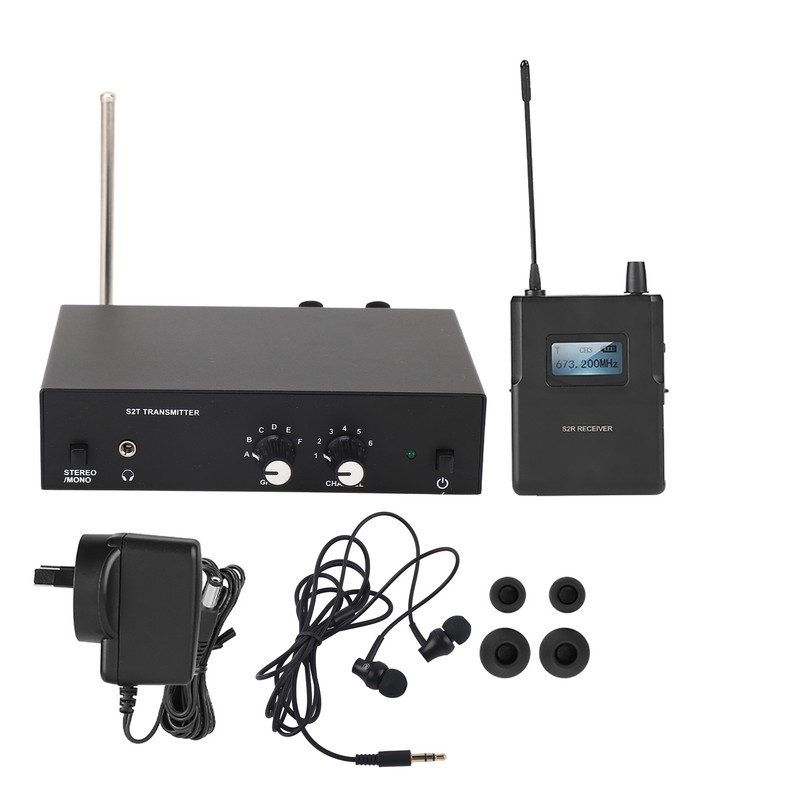 For ANLEON S2 UHF Stereo Wireless Monitor System in Ear