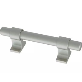 Liberty P44373W-SNM 1 3/8" - 4" Industrial Adjustable Cabinet Pull Satin NIckel