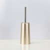 A'sTool Toilet Brush Holder Stainless Steel Gold Silver (Gold)
