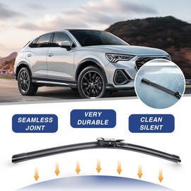 26"+23" Wiper Blades Replacement for Toyota Tundra 2007-2020,Sequoia 2008-2020 Quiet and Durable Stable All-Season Windshield Wiper Blades