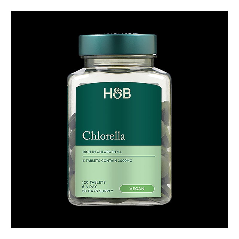 Holland & Barrett Chinese Chlorella Rich in Chlorophyll 120 Tablets