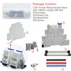 UL Listed 10Pcs Electromechanical Relay Power Relay 110V-120V AC/DC HF41F/60-ZS