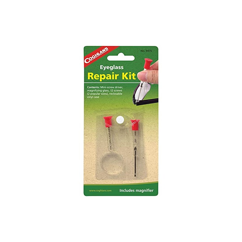 Coghlan's Eyeglass Repair Kit Cycling Sunglasses Spare Part