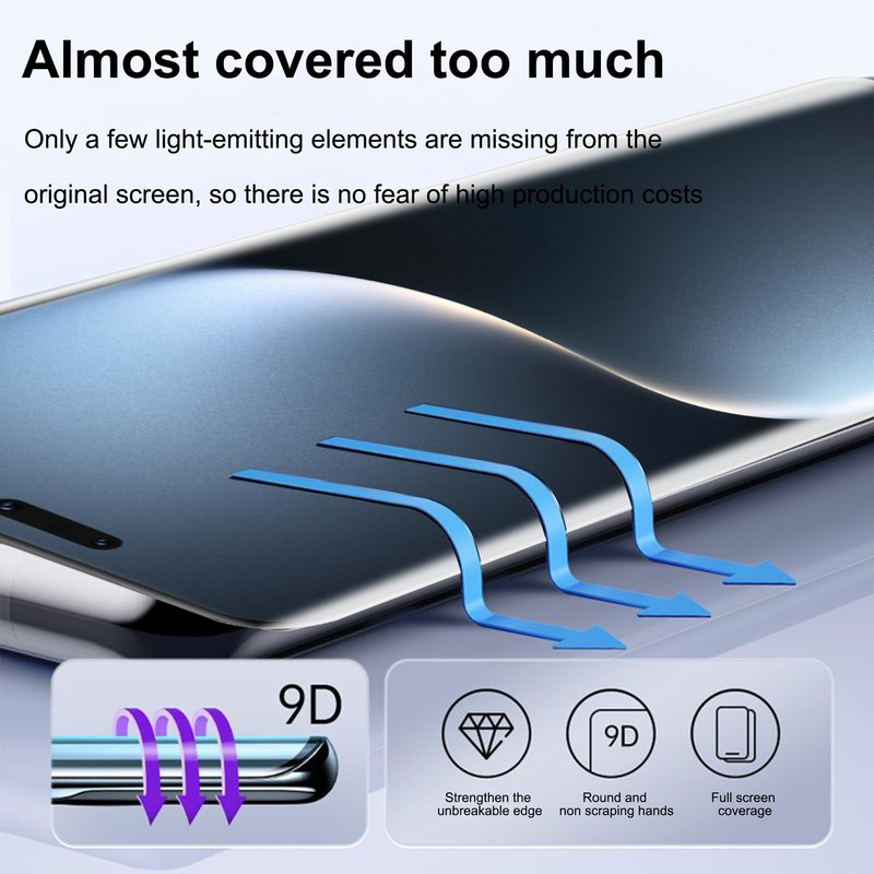 zZjoOoj Protective Film Screen Protector for Honor Magic 7 Pro,