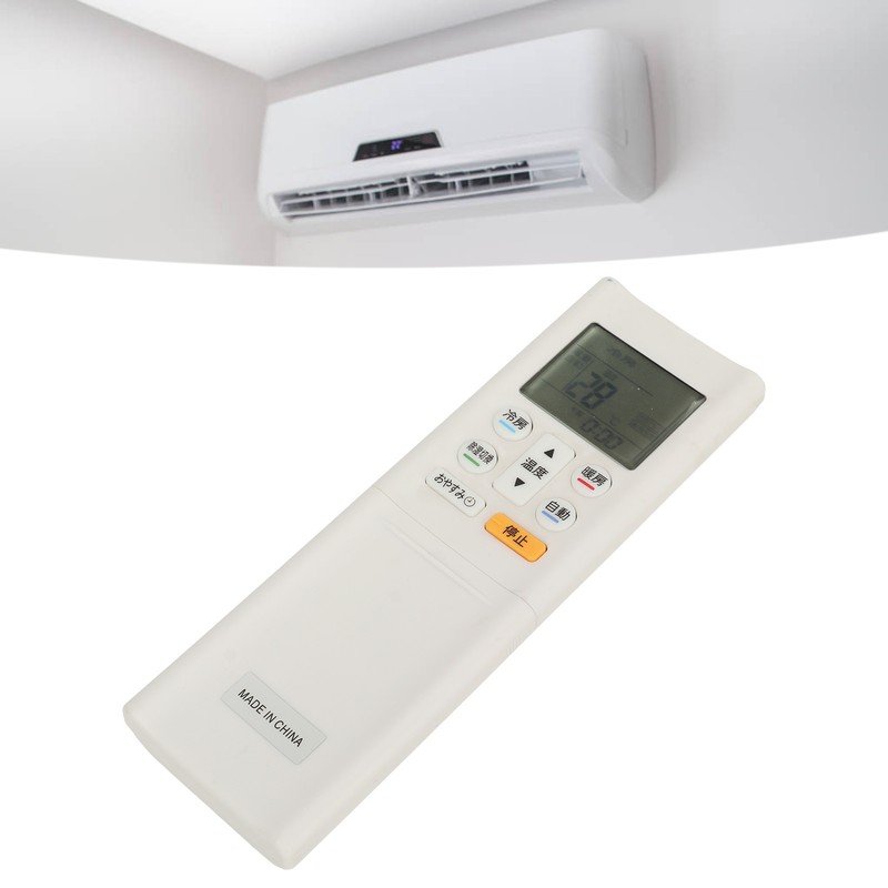 Air Conditioner Remote Control Replacement ABS Lightweight Remote Control for