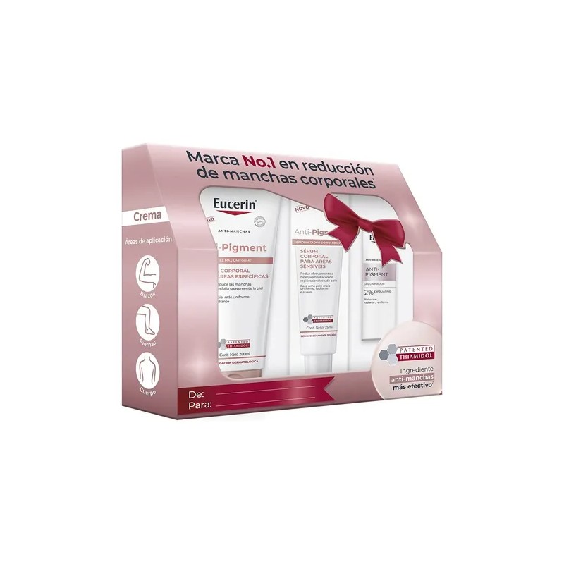 Pack 3 Eucerin Anti-pigment Gel Limpiadorserumcrema