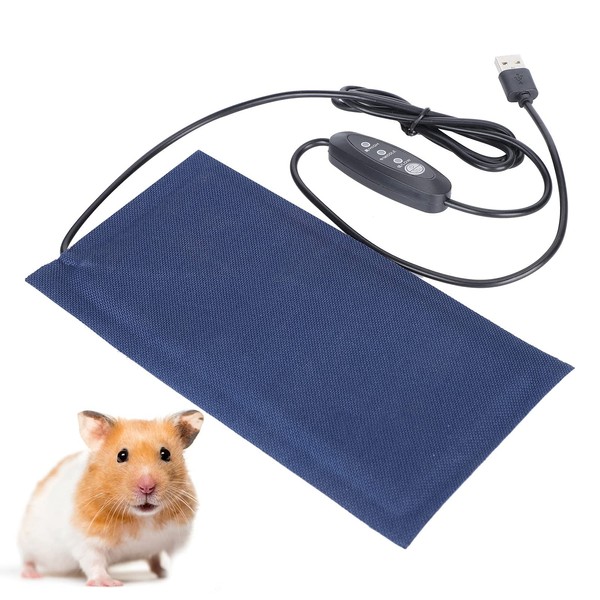 Zerodis. Reptile Heating Mat, High Speed Heat Transfer, Constant Temperature, Heating Pad for Pets, Prevents Electrical Leakage, Reptile and Small Animals (Small)