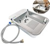 Automatic Water Dispenser for Dogs Slow-Drink,Splash-Proof Design
